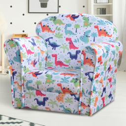 Tommy Toys Multicolour Cartoon Flannel Kids Armchair - Wilko
