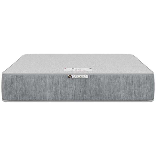 DS Living Aurora Harmony Double Bonnell Spring Mattress with Comfort Layers - White - Wilko - image 1