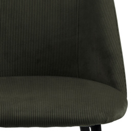 Florence Ines Set of 4 Olive Green Dining Chair - Furniture To Go - Wilko - thumbnail 6