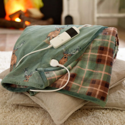Deyongs Highland Fell Multicolour Heated Throw 140 x 180cm - Wilko - thumbnail 3