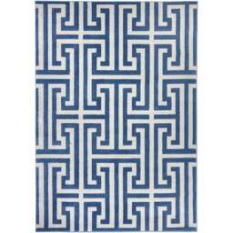 Origins Greek Key Blue Rug 200 x 290cm - Wilko - thumbnail 1