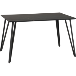 Seconique Marlow and Quebec 4 Seater Dining Set Black Marble and Grey PU - Black Marble/Grey Pu - Wilko - thumbnail 5