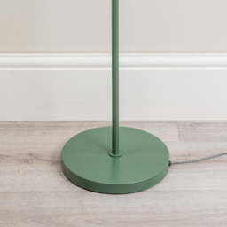 ValueLights Stassi Forest Green Mushroom Dome LED Floor Lamp - Size: 158 x 3.5 x 35cm - Wilko - thumbnail 6