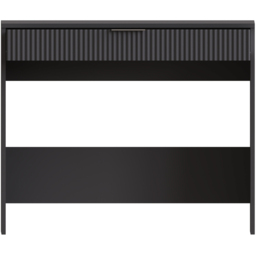 GFW Rankin Single Drawer Black Dressing Table - Wilko - thumbnail 4