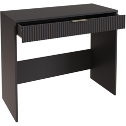 GFW Rankin Single Drawer Black Dressing Table - Wilko - thumbnail 5