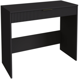 GFW Rankin Single Drawer Black Dressing Table - Wilko - thumbnail 3