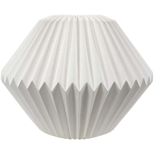 ValueLights Astrid Hexegan Teardrop White Paper Easy Fit Shade - Wilko - image 1