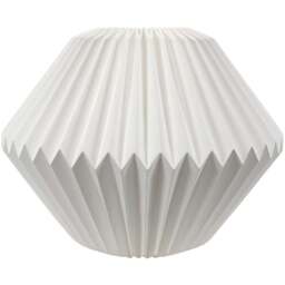 ValueLights Astrid Hexegan Teardrop White Paper Easy Fit Shade - Wilko - thumbnail 1