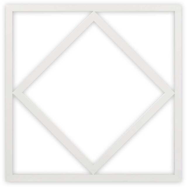 ENER-J 40W Double Square Borderline Panel Light - Size: 62.5 x 65 x 65cm - White - Wilko - image 1
