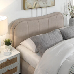 Sienna Ottoman Bed Taupe King - Wilko - thumbnail 6