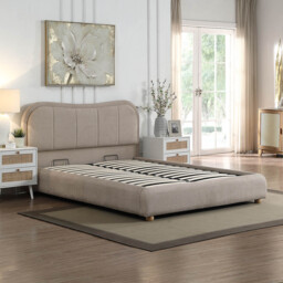 Sienna Ottoman Bed Taupe King - Wilko - thumbnail 3