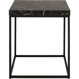 Florence Barossa Black Marble Marquina Top Side Table - Furniture To Go - Wilko - thumbnail 3