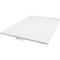 DS Living Essential Super King Memory Foam Mattress Topper - White - Wilko