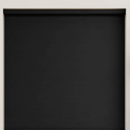 New Edge Blinds Blackout Roller Blinds Black 125cm - Size: W 120cm x D 165cm - Wilko - thumbnail 3