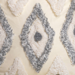 Intimate Oslo Tufted Grey Filled Cushion 43 x 43cm 2 Pack - Intimates - Wilko - thumbnail 3