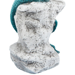 Sitting Mermaid Statue - White and Blue - Ornate Collection - Wilko - thumbnail 7