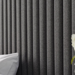Aspire Furniture Catherine Lansfield Soho Single Charcoal Saxon Twill Headboard - Grey - Aspire Beds - Wilko - thumbnail 5