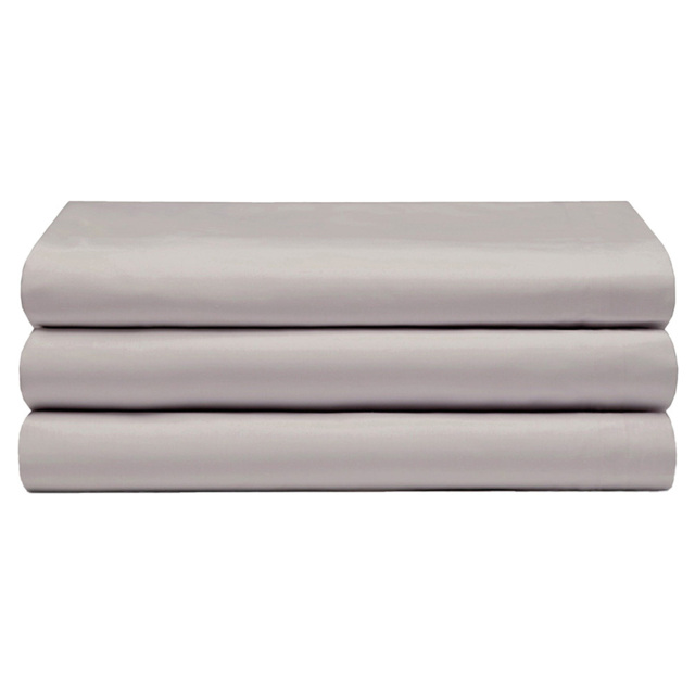 Serene Double Ivory Flat Bed Sheet - Cream - Wilko - image 1