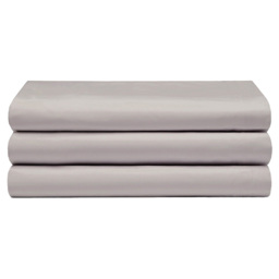 Serene Double Ivory Flat Bed Sheet - Cream - Wilko