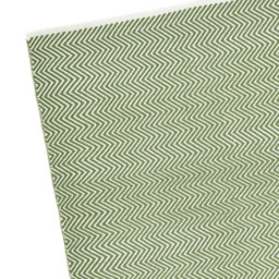 Hug Rug Dark Green Herringbone Woven Rug 80 x 150cm - Wilko - thumbnail 3