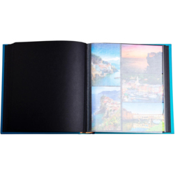 Exacompta French Blue Photo Album 60 Sheets 300 Photos - Size: 4.7 x 30.3 x 32.8cm - Wilko - thumbnail 5