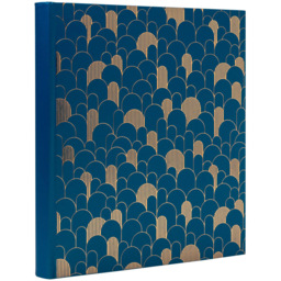 Exacompta French Blue Photo Album 60 Sheets 300 Photos - Size: 4.7 x 30.3 x 32.8cm - Wilko