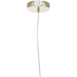 Premier Housewares Lavis Black and Gold Finish Pendant Light - Size: 20 x 5 x 150cm - Wilko - thumbnail 5