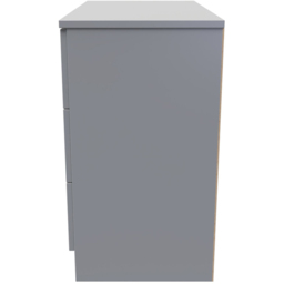 Crowndale Worcester 3 Drawer Uniform Grey and Dusk Grey Chest Ready Assembled - Wilko - thumbnail 5