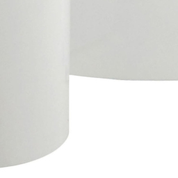 Florence Mice White Oval Coffee Table Set of 2 - Size: 40 x 33 x 48cm - Furniture To Go - Wilko - thumbnail 4