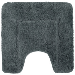Mayfair Charcoal Micro Fibre Bath Mat Set - n/a - Wilko - thumbnail 5