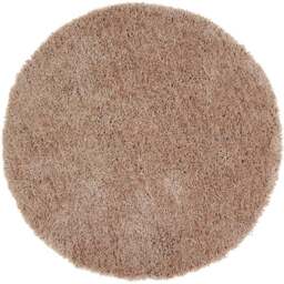 Origins Chicago Latte Round Rug 133cm - Size: 133 x 133cm - Brown - Origins Rugs - Wilko - thumbnail 1