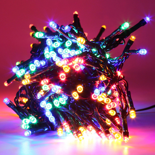 The Christmas Workshop 240 Multicolour LED String Light - Wilko - image 1