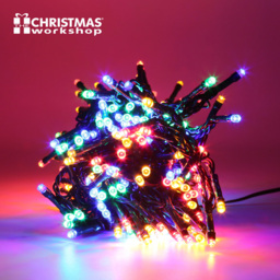 The Christmas Workshop 240 Multicolour LED String Light - Wilko - thumbnail 4