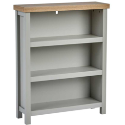 Home Source Avon 3 Tier Grey Bookcase Storage Unit - Size: 87 x 22.5 x 70cm - Wilko - thumbnail 3
