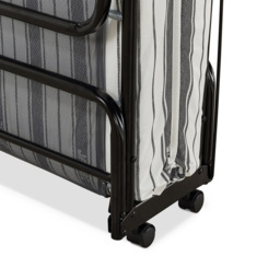 Jay-Be Supreme Small Double Automatic Folding Bed with Rebound e-Fibre Mattress - Black - Wilko - thumbnail 5