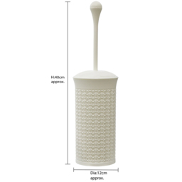 JVL Loop White Toilet Brush - JVL Homewares - Wilko - thumbnail 5