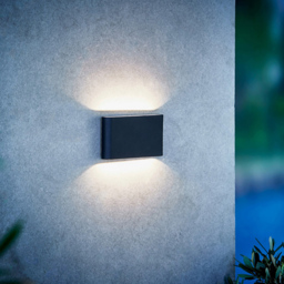 Nordlux Kinver Black Outdoor Wall Light - Size: 9 x 17.5 x 9cm - Wilko - thumbnail 4
