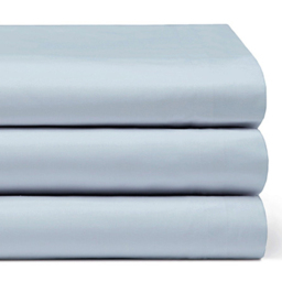 Serene Super King Duck Egg Flat Bed Sheet - Blue - Wilko - thumbnail 3