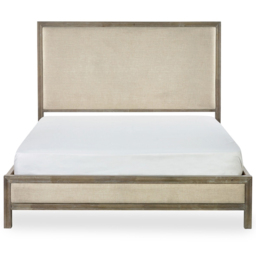 Julian Bowen Lucie Double Cream Upholstered Bed Frame - Wilko - thumbnail 5