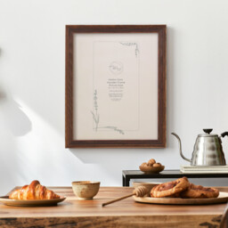 Haldon Wooden Frame Brown - Wilko - thumbnail 6