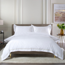 The Lyndon Company Hampstead Double Stone Duvet Set - Grey - Wilko