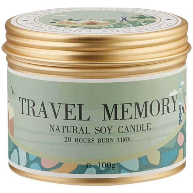 H&O Direct Fuzzy Kiwi Fruit Natural Soy Wax Scented Candle - Size: 5 x 6.5 x 6.5cm - Multi - Wilko - image 1