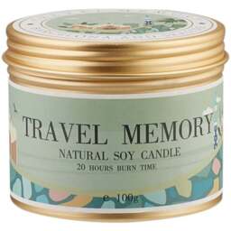 H&O Direct Fuzzy Kiwi Fruit Natural Soy Wax Scented Candle - Size: 5 x 6.5 x 6.5cm - Multi - Wilko - thumbnail 1