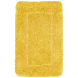 Mayfair Ochre Micro Fibre Bath Mat Set - Yellow - Wilko - thumbnail 4