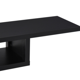 HOMCOM 2-Tier Black Floating TV Stand - Size: 21.0 cm x 29.8 cm x 152.4 cmcm - Wilko - thumbnail 6