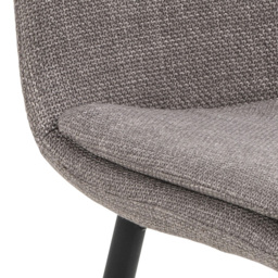 Florence Becca Set of 4 Light Brown Dining Chair - Furniture To Go - Wilko - thumbnail 6