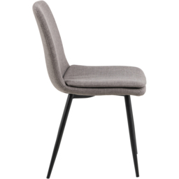 Florence Becca Set of 4 Light Brown Dining Chair - Furniture To Go - Wilko - thumbnail 4