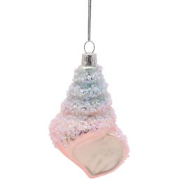 The Seasonal Gift Co Under The Sea Glass Hanging Decoration 3 Piece - Size: 13 x 12.5 x 10cm - Blue - Wilko - thumbnail 7
