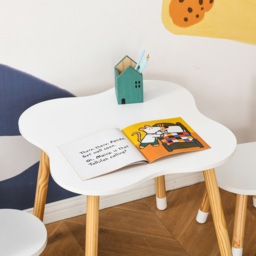 Tommy Toys 2 Seater White Bear Shaped Kids Table and Chair Set - Wilko - thumbnail 4