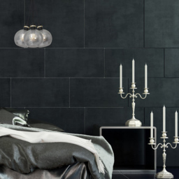 Milagro Omega Black Pendant Lamp 230V - Size: 40 x 40 x 100cm - Wilko - thumbnail 6
